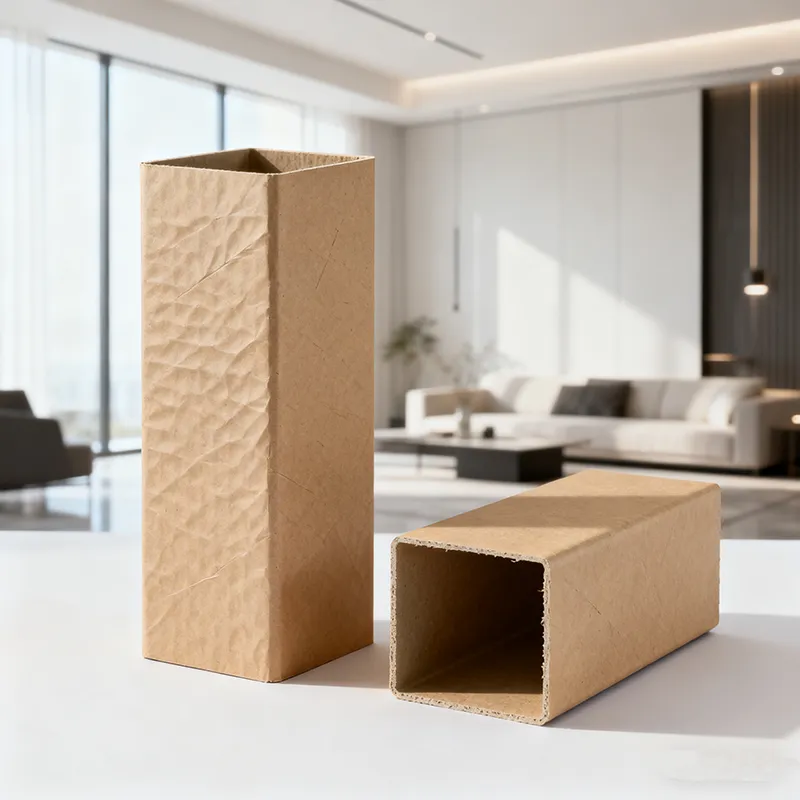 ماحول دوست کاغذی مربع نلیاں